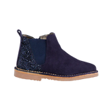 Olivia Suede Boot - Navy