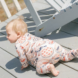 Baby Ruffle Bamboo Romper - Grandmas Pie