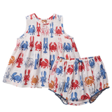 Baby Girls Jaipur 2-PC Set - Lobsters and Crabs