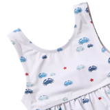 Girls Palmer Tankini - Small Crabs