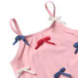 Girls Lottie Suit - Pink Bows