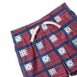 Baby Boys Swim Trunk - Navy Flag