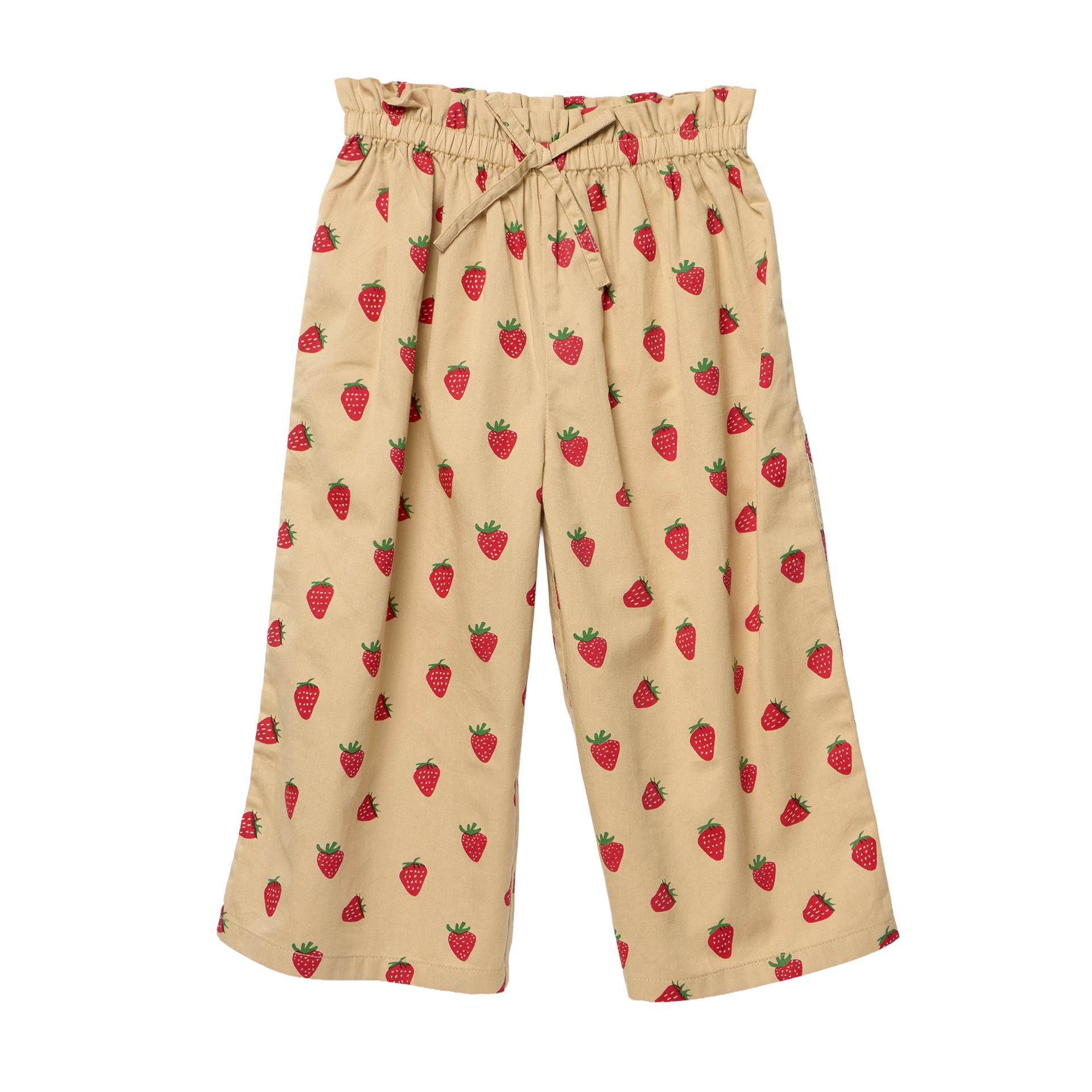 Girls Theodore Pant - Tossed Strawberries – Pink Chicken