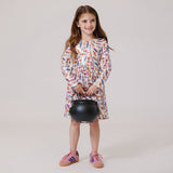Girls Lame Steph Dress - Halloween Candy | Pink Chicken