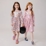 Girls Lame Steph Dress - Halloween Candy | Pink Chicken