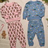 Baby Jax Jogger Set - Gingerbread Cookie
