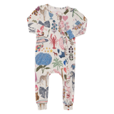 Baby Bamboo Ruffle Romper - 20 Years of PC White