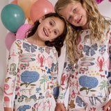 Kids Bamboo PJ Set - 20 Years of PC White