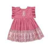 Girls Kit Dress - Small Paisley