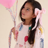 Girls Jessa Dress - Birthday Embroidery