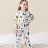 Kids Bamboo PJ Set - Charleston