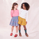 Seesaw Long Sleeve Rib T-shirt - Dark Pink