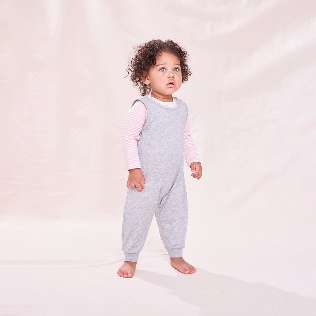 Baby Jump Rope Jumper - Heather Grey | Pink Chicken