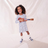 Playground Long Sleeve Dress - Tiny Vintage Guitars