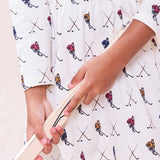 Playground Long Sleeve Dress - Hockey Player | Pink Chicken