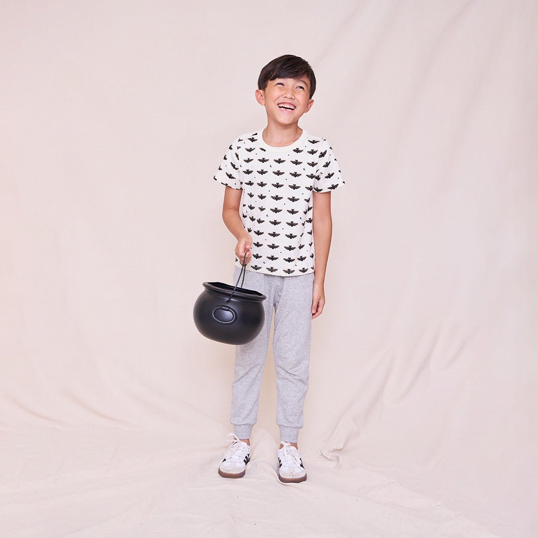 Adventure T-Shirt - Halloween Bats | Pink Chicken