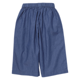 Girls Bailey Ruffle Pant - Chambray