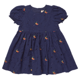 Girls Eliza Dress - Eyelet Embroidery