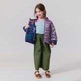 Girls Reversible Riley Jacket - Multi Bows | Pink Chicken