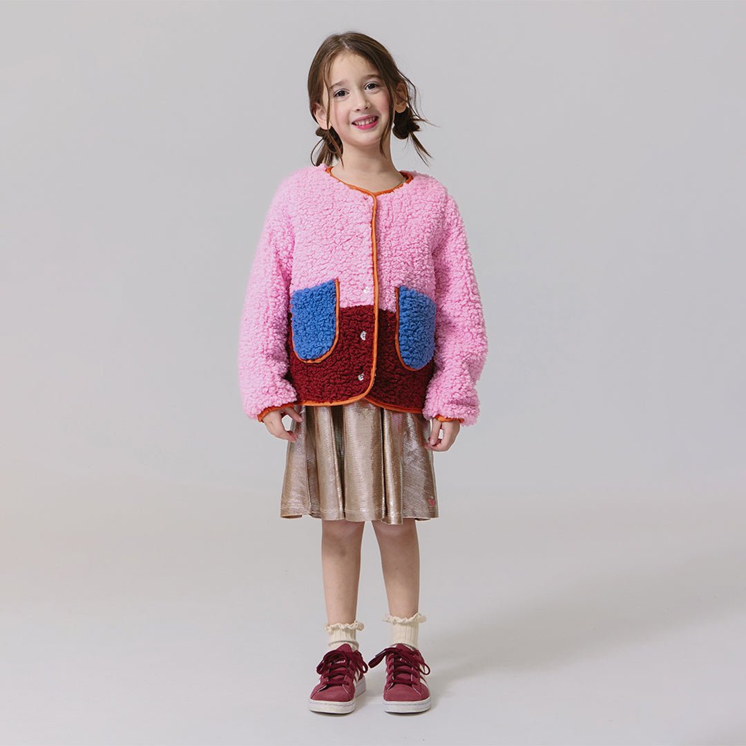 Girls Ruth Jacket - Lilac | Pink Chicken