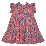 Girls Jennifer Dress - Paisley Vines