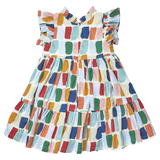 Girls Jennifer Dress - Fall Paint Swatches