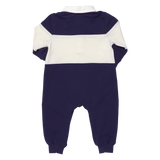 Baby Boys Albert Rugby Jumper - Navy White
