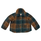 Boys Jace Jacket - Pumpkin Patch Plaid