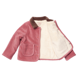 Girls Jace Plush Jacket - Pink