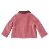 Baby Girls Jace Plush Jacket - Pink