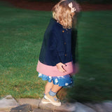 Girls Beck Peacoat - Navy