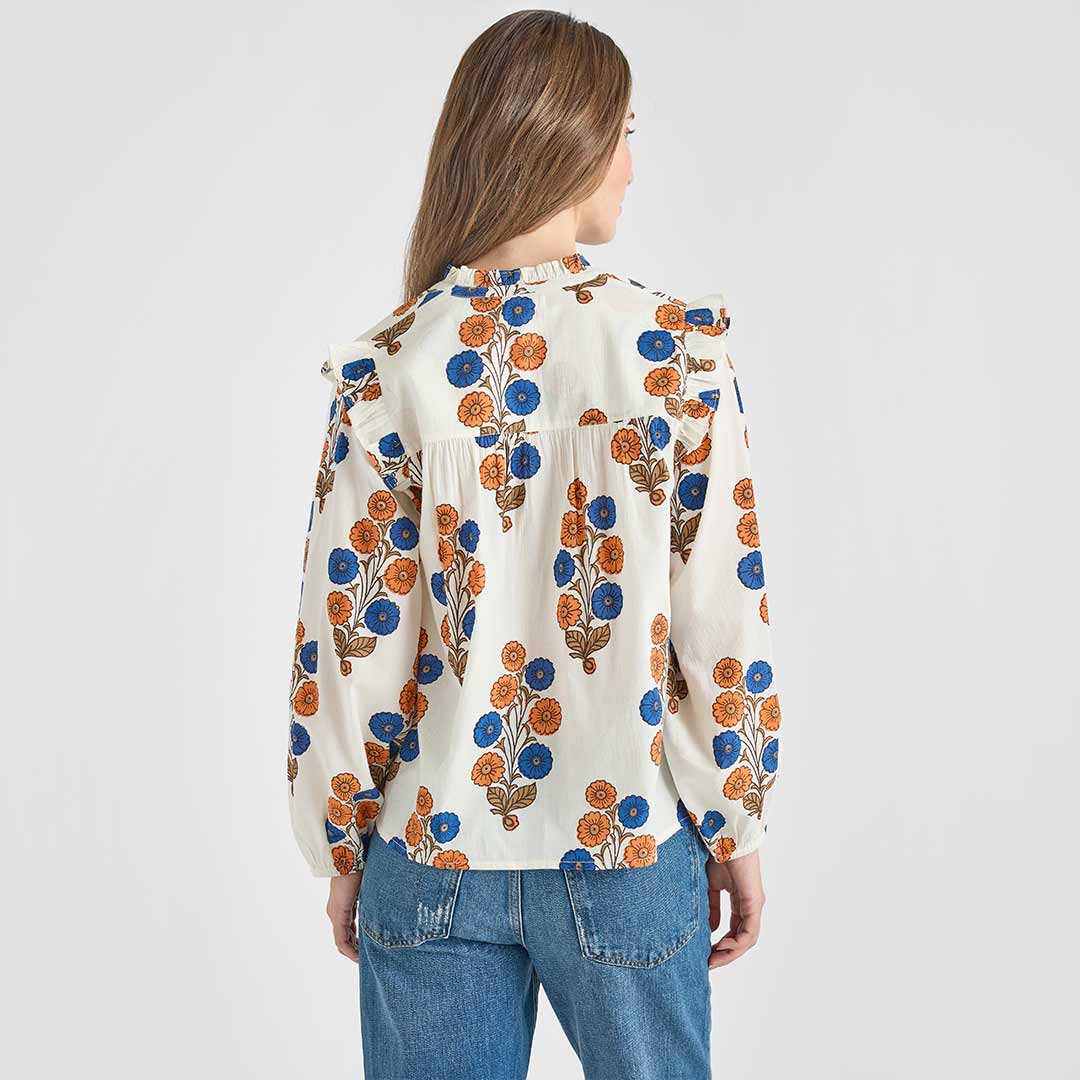 Womens Misha Top - Buttercup Floral | Pink Chicken