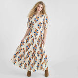 Womens Parker Dress - Buttercup Floral | Pink Chicken