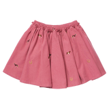 Girls Gianna Skirt - Horse Embroidery