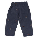 Boys Jackson Pant - Navy Horse Embroidery