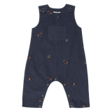 Baby Boys Noah Jumper - Navy Horse Embroidery