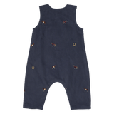 Baby Boys Noah Jumper - Navy Horse Embroidery