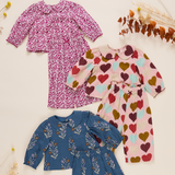 Baby Girls Dawson 2-PC Set - Multi Harvest Hearts