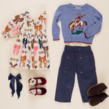 Boys Oliver Sweater - Bronco