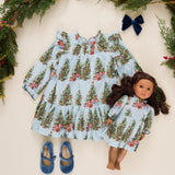 Doll Jennifer Dress - Trees and Presents