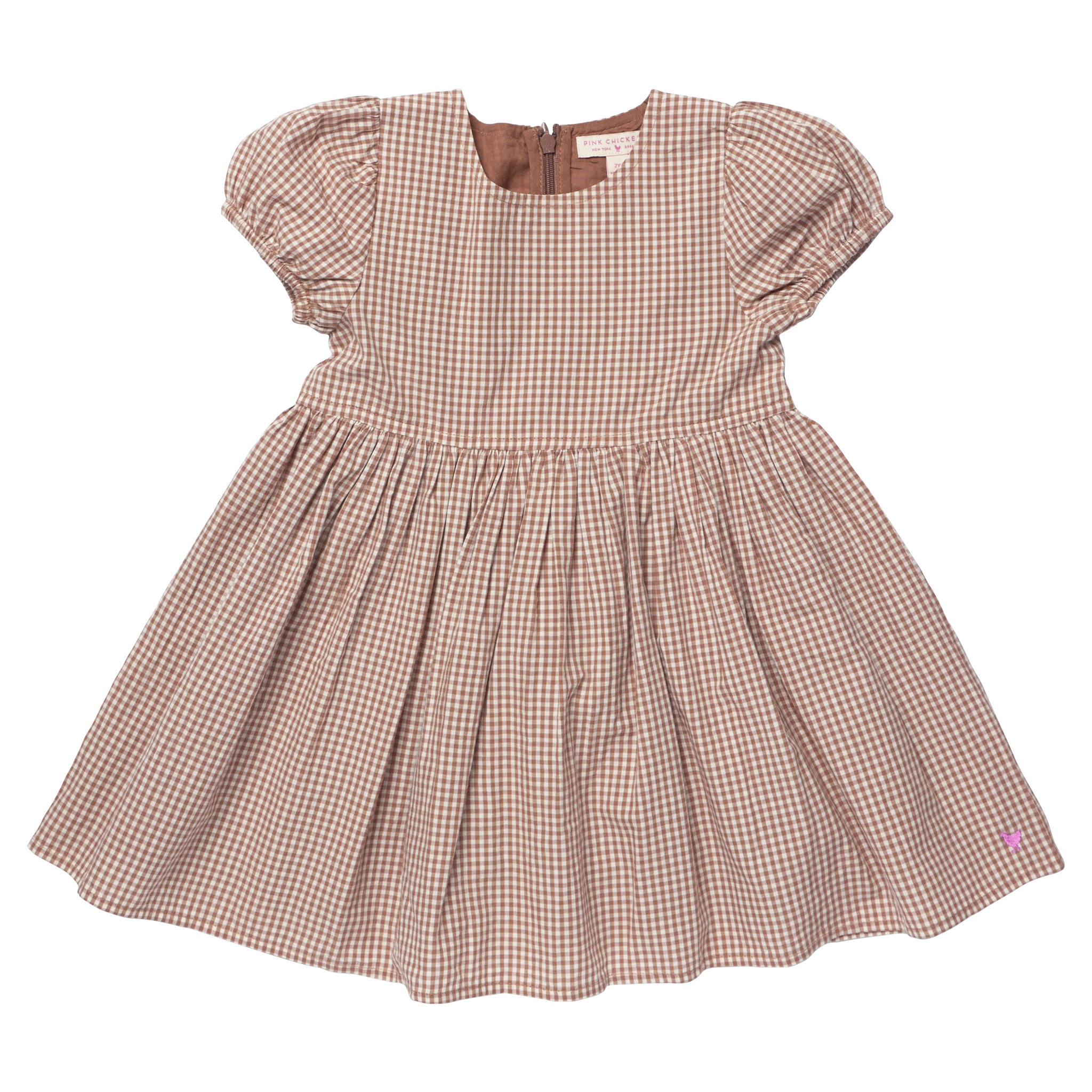 Girls Breyton Dress | Red Gingham | 8Y Girls Breyton Dress | Red Gingham | 8Y