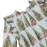 Baby Girls Harper Dress Set - Trees and Presents