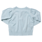 Girls Constance Sweater - Tossed Santas