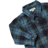Baby Boys Easton Jumper - Blue Tartan