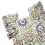 Girls Elsie Dress - Lilac Lisbon Floral
