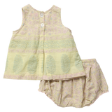 Baby Girls Jaipur 2-PC Set - Citrus Garden Border