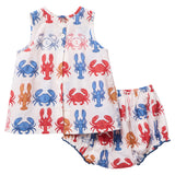 Baby Girls Jaipur 2-PC Set - Lobsters and Crabs