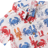 Boys Jack Shirt - Lobsters and Crabs
