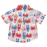 Boys Jack Shirt - Lobsters and Crabs