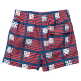 Baby Boys Swim Trunk - Navy Flag